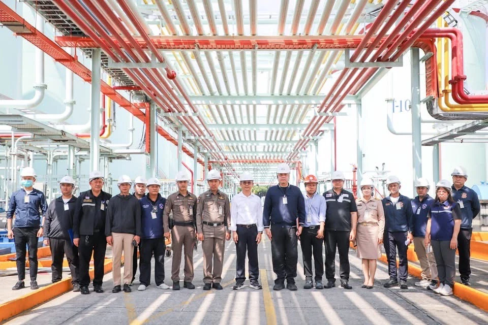 บริษัท พี.เอส.พี.สเปเชียลตี้ส์ จำกัด (มหาชน) ต้อนรับ รอง ผบก.สส.ภ.7 พร้อม ศปนม.ตร. ลงพื้นที่ประเมินศูนย์กระจายน้ำมันเชื้อเพลิง