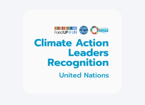 Climate Action Leaders Recognition Certificate